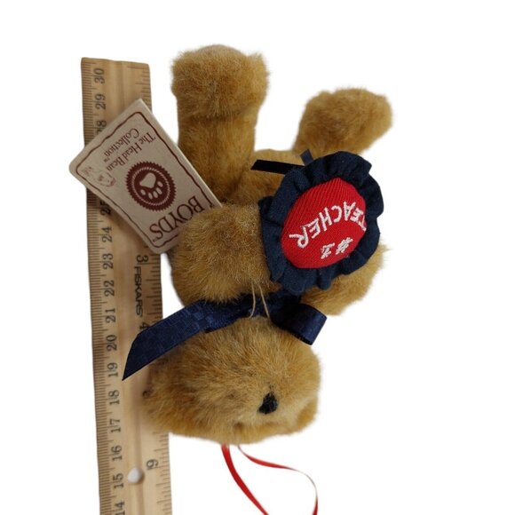 Boyds Bears #1 Teacher # 562506 Ms Teachbeary bear ornament jointed plush - Picture 8 of 8